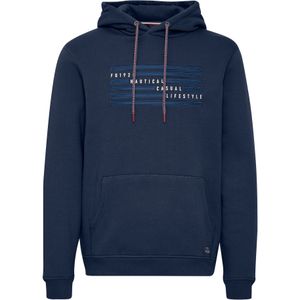 FQ1924 Sweatshirt 'William'  blauw / rood / wit
