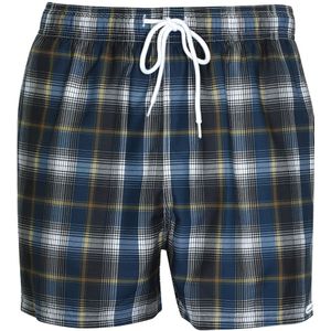 wavebreaker Zwemshorts  donkerblauw / bruin / riet / wit