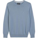Marc O'Polo - Gebreide Pullover - Regular Fit - Effen - Mix van Katoen en Scheerwol