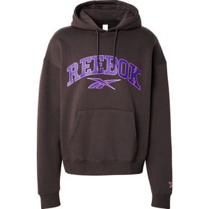 Reebok Sportsweatshirt 'ELLIS'  donkerlila / lichtroze / zwart