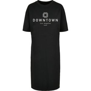 F4NT4STIC Jurk 'Downtown LA'  zwart / wit