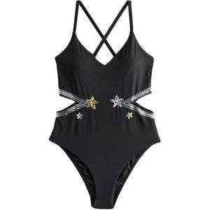 Rockett St George Badpak  goud / zwart / wit