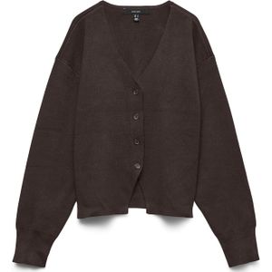 Vinucca - Gebreid Vest - V-Hals - Lange Mouwen - Regular Fit