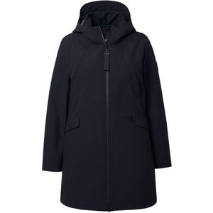 Ulla Popken Tussenmantel  zwart