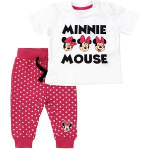 DISNEY Set 'Minnie Mouse'  pink / zwart / wit