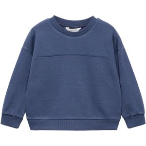 MANGO KIDS Sweatshirt 'PIQUESET'  navy