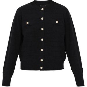 DreiMaster Klassik Gebreid vest 'Klassik'  zwart