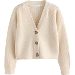 Next Gebreid vest  ecru