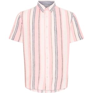 BLEND Overhemd 'Bobby'  lichtroze / zwart / offwhite