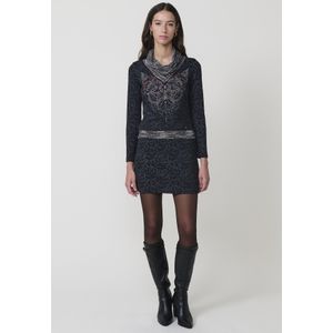 KOROSHI Jurk  zwart / wit