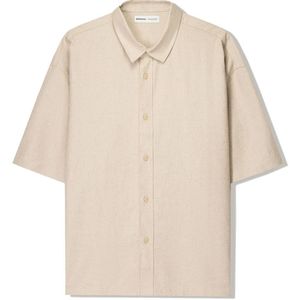 Bershka Overhemd  pasteelgeel