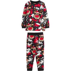 Next Nachtkledij  rood / zwart / wit