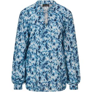 Goldner Blouse  blauw / lichtblauw / wit