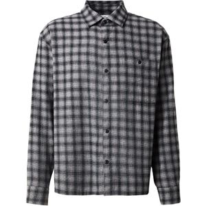 GAP Overhemd  grijs / taupe / zwart