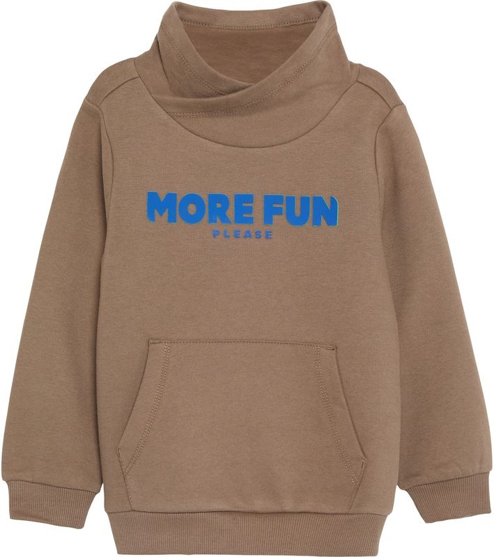 s.Oliver - Sweatshirt - Blauw - Met Capuchon - Lange Mouw