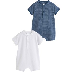 Next Rompertje/body  navy / wit