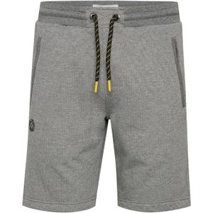 !Solid Broek 'Rafik'  grijs gemêleerd