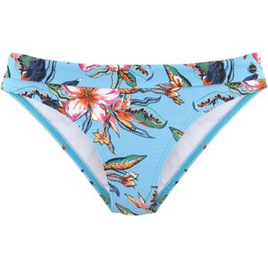 Look - Gedessineerd Bikinibroekje - Lichtblauw - Klassieke Taillehoogte