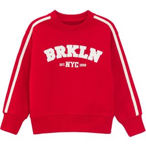 Cool Club Sweatshirt  rood / wit