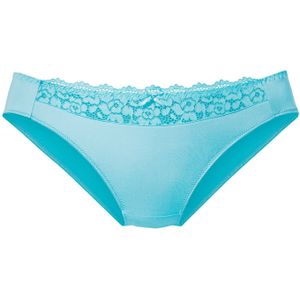 Vivance - Slip - Turquoise - Met Kant-inzet