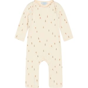 NOA NOA miniature Rompertje/body 'Jesse'  cappuccino / olijfgroen / donkerrood / offwhite