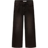 Wide Leg Jeans - High Waist - Baggy Fit - Subtiele Slijtageplekken