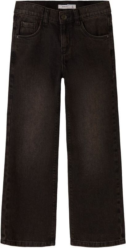 Wide Leg Jeans - High Waist - Baggy Fit - Subtiele Slijtageplekken