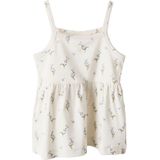 Top - Jersey - Mouwloos - Vierkante Hals - All-over Print - Ruches