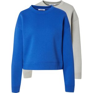 ABOUT YOU Sweatshirt 'Daniela'  blauw / grijs