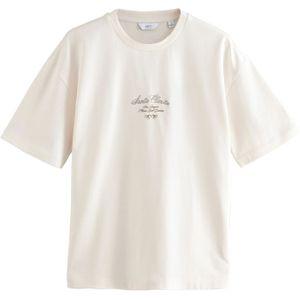 Next Shirt  ecru / zwart