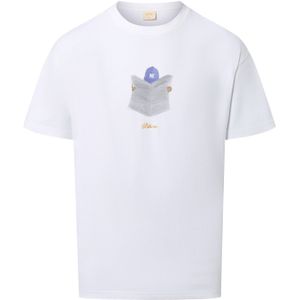 BLKVIS Shirt  blauw / grijs / wit