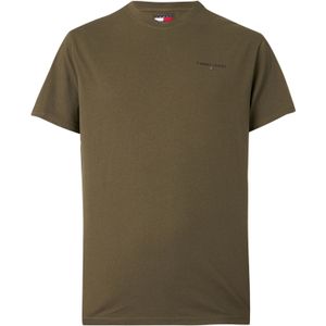 Tommy Jeans Shirt  olijfgroen
