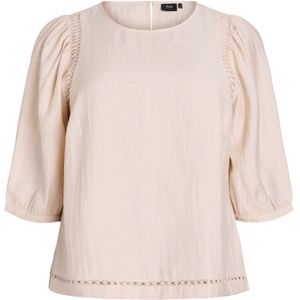 Zizzi Blouse 'Moline'  pasteloranje