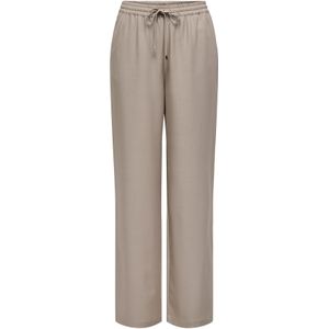 ONLY Broek 'ONLGINNY'  donkerbeige