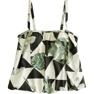 Next Tankinitop  ecru / kaki / zwart