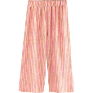 Next Broek  donkeroranje / pink / wit