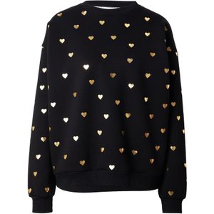 ABOUT YOU Sweatshirt 'Silene'  goud / zwart