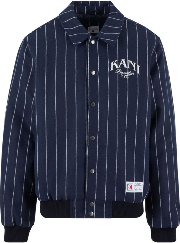 Collegejack met labelstitching