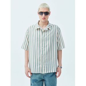 VAMOS CLO Overhemd  smaragd / pastelgroen