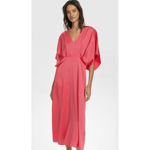 NÜMPH - NUIVORY - Jurk - Rood - 3/4 Lengte