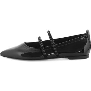 Kennel & Schmenger Ballerina met riempjes ' GRETA '  zwart