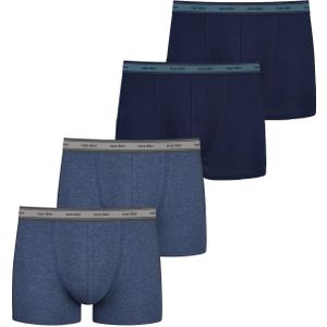 Nur Der Boxershorts 'Retro'  blauw / grijs / wit