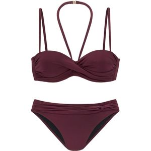 LASCANA Bikini  wijnrood