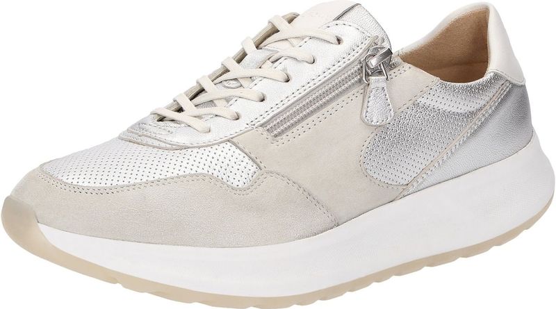 Sneakers - Sunivla - Kleur: Color-Blocking - Materiaal: Glad Leer, Textiel