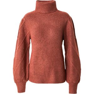 VILA Trui 'Cosy'  roestrood