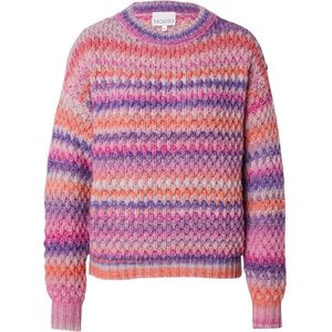 Noella Trui 'Gio'  donkerblauw / lichtgrijs / kreeft / rosa