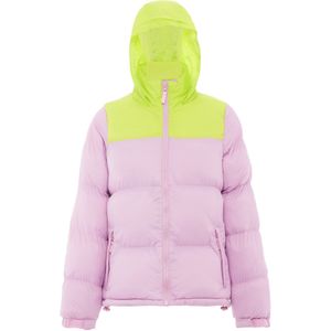 MYMO Winterjas  geel / pastellila