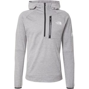 The North Face Mountain Athletics-fleecetrui Met Capuchon En Kwartrits Voor Heren Tnf Pale Grey Heather-meld Grey male