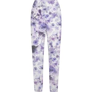 DEHA Sportbroek  aubergine / lichtlila / wit