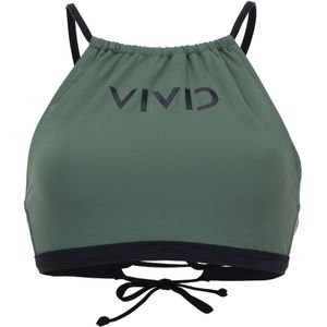 VIVID Bikinitop  donkergroen / zwart